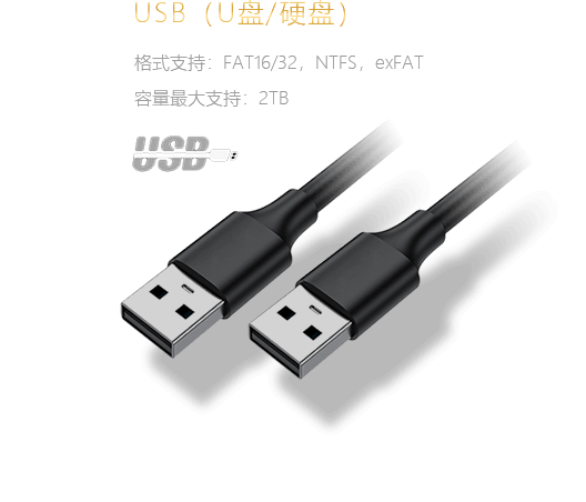 USB（U盘/硬盘）